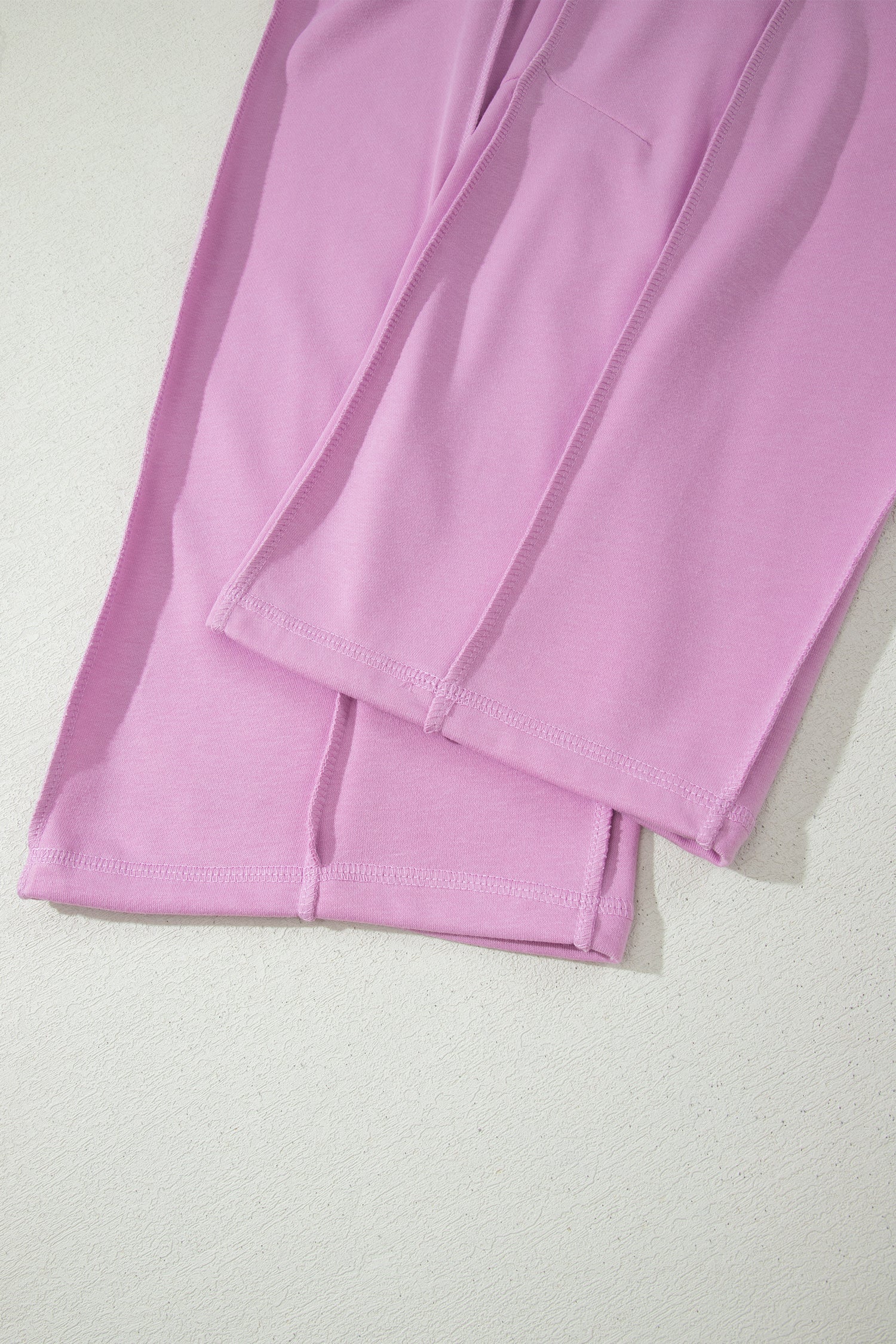 Orchid Bouquet Drop Shoulder Boxy Tee and Barrel Pants Set